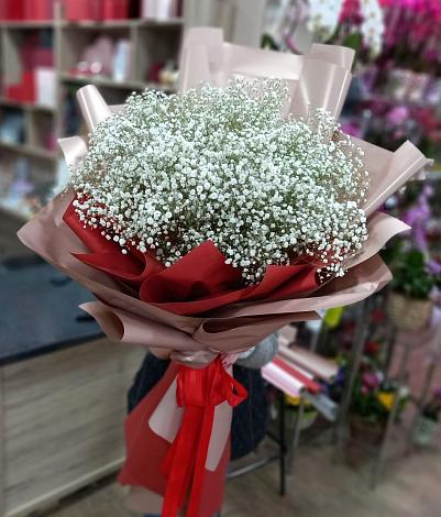 Букет цветов из: Гипсофила в Талалихино
