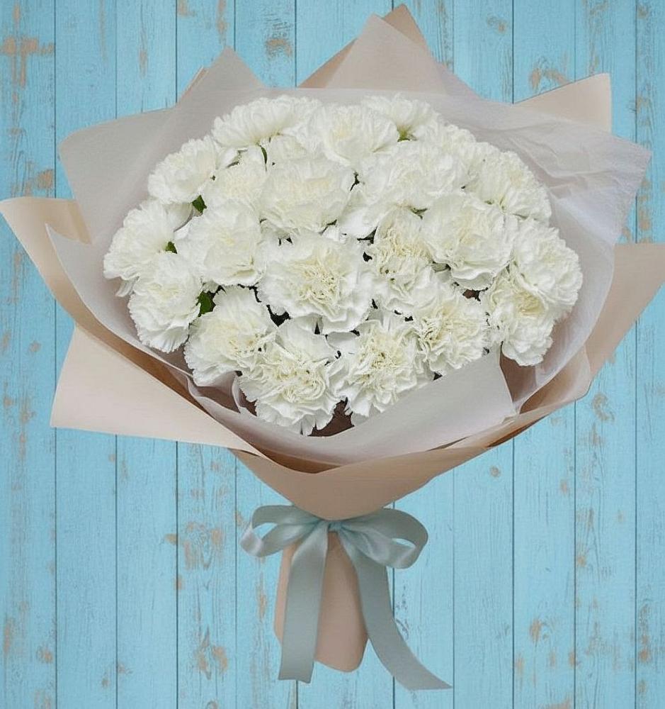 Букет цветов из: Гвоздики в Талалихино