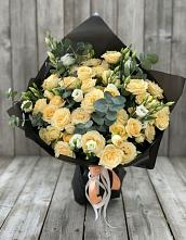 Букет цветов из:  Розы и Лизиантусы #REPLACE_PRED# Талалихино