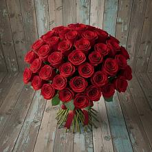 Букет 55 Красных роз Фридом #REPLACE_PRED# Талалихино