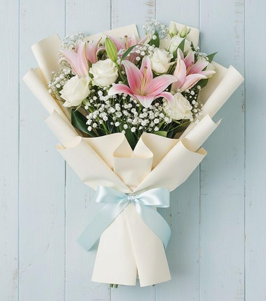 Букет цветов из: Лилии в Талалихино