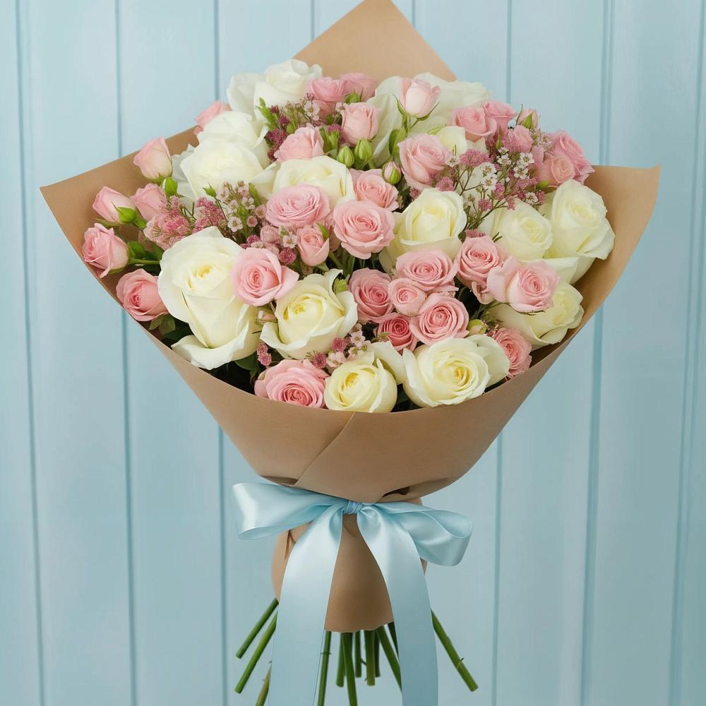 Букет цветов из: Розы в Талалихино