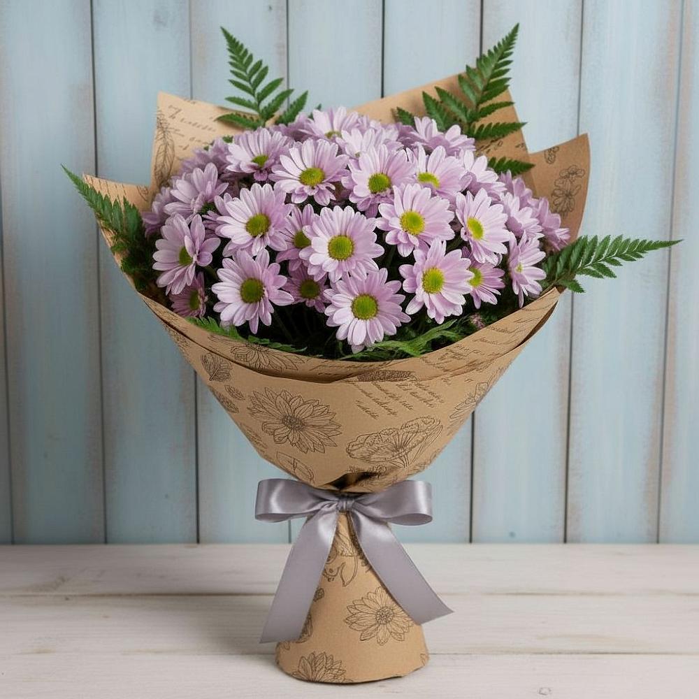 Букет цветов из: Хризантемы в Талалихино