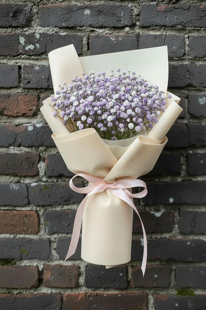 Букет цветов из: Гипсофила в Талалихино