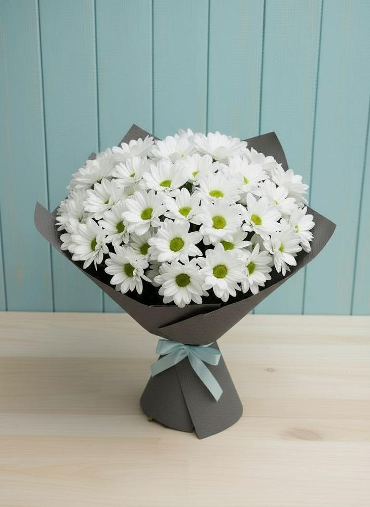 Букет цветов из: Хризантемы в Талалихино