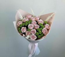 Букет цветов из:  Розы и Хризантемы в Талалихино