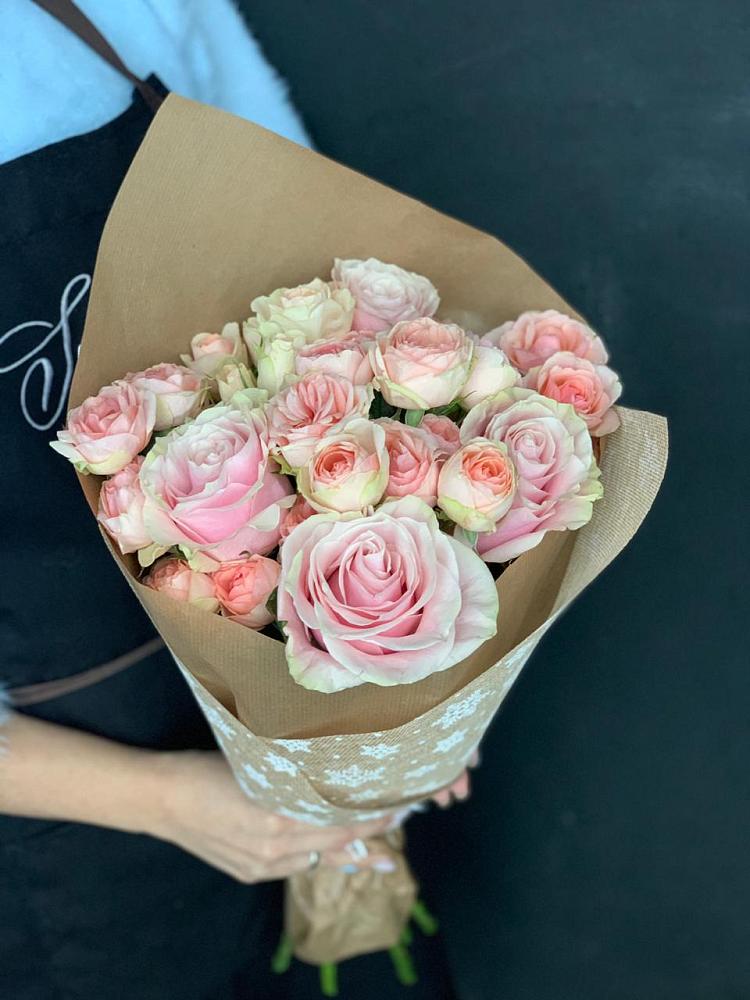 Букет цветов из: Хризантемы и Розы в Талалихино