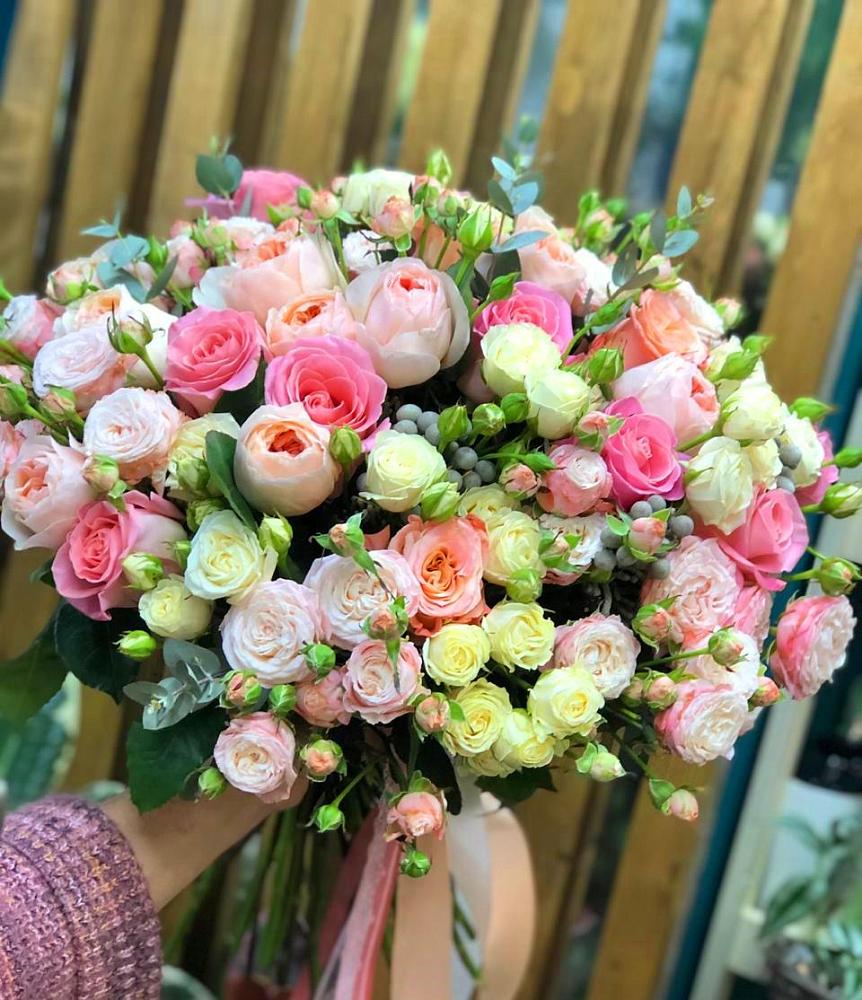 Букет цветов из: Розы в Талалихино