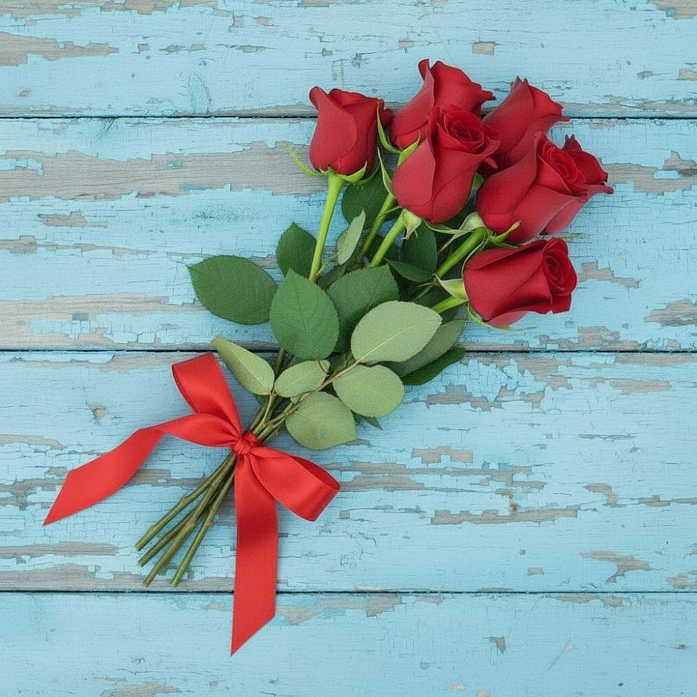 Букет Красные розы в Талалихино