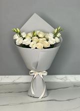 Букет цветов из:  Розы и Лизиантусы в Талалихино